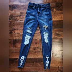 American Eagle Outfitters super super stretch x4 HI Rise Leggings size 4 Regular